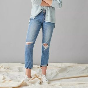 Pilcro and the letterpress slim boyfriend jeans